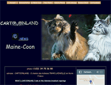 Tablet Screenshot of chat-mainecoon.com